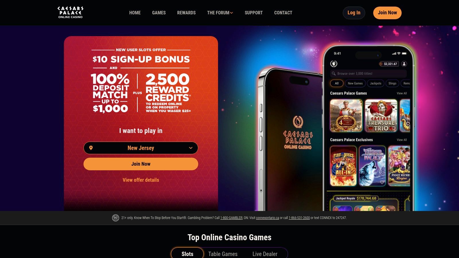Caesars Palace Online Casino: The Rewards Integrator